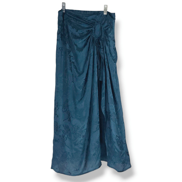 NWT B.O.G. Band of the Free Celene Layered Mini & Midi Skirt Sz XS [2] Deep Teal - Picture 2 of 11